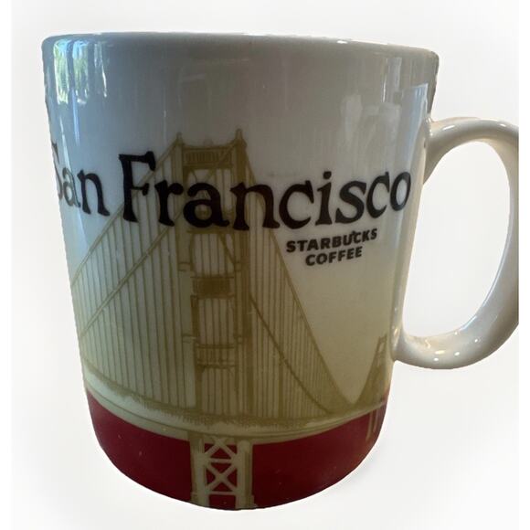 Starbucks 2009 SAN FRANCISCO Global Icon Collector Series Mug 16 oz - Picture 1 of 4